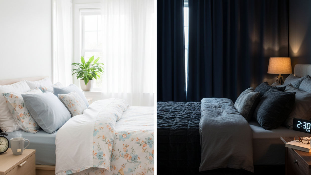 Morning vs. Night People: How Bedding Needs Change