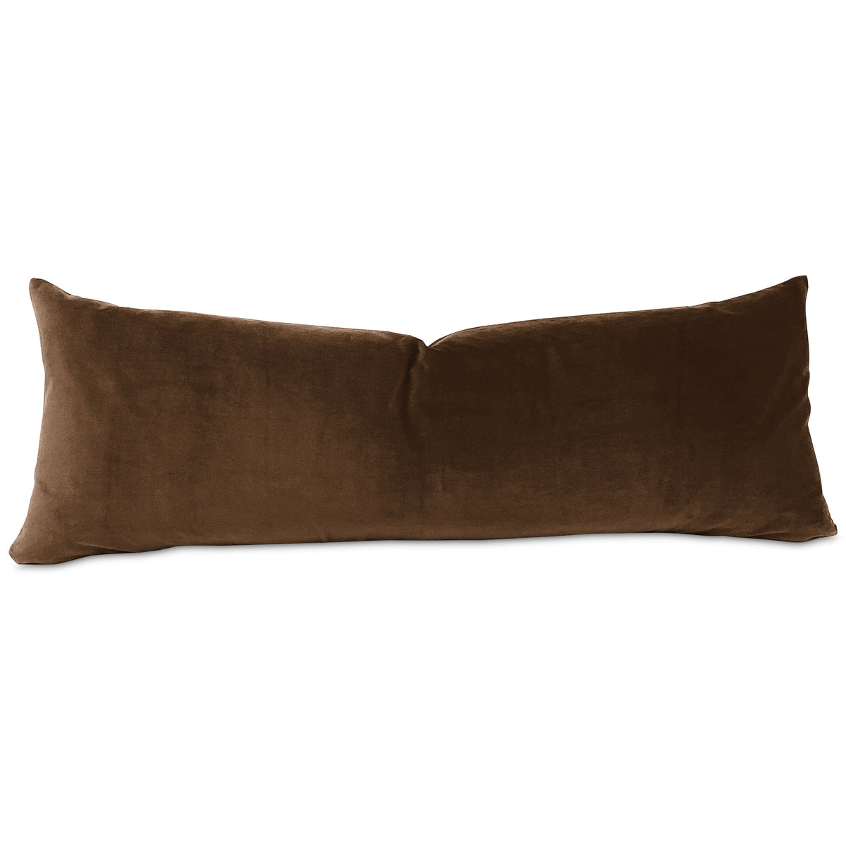 Velvet Extra Long Lumbar Pillow Cover 13x36 in Brown – Plankroad Home Decor