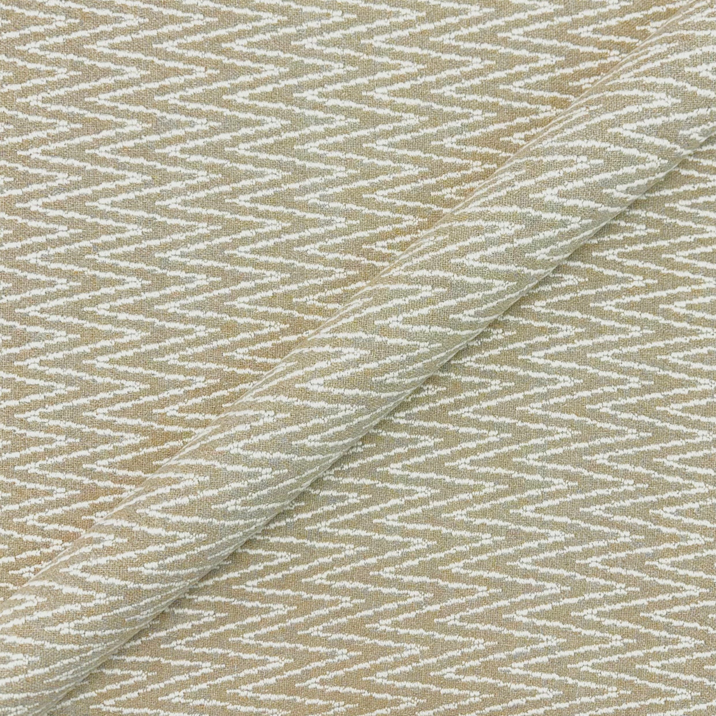 Terra-White Tweed Upholstery Fabric 54"