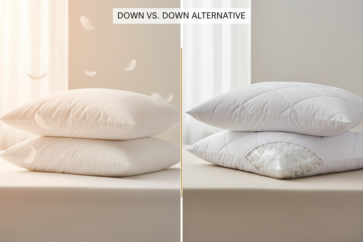 Down vs Down Alternative Pillows