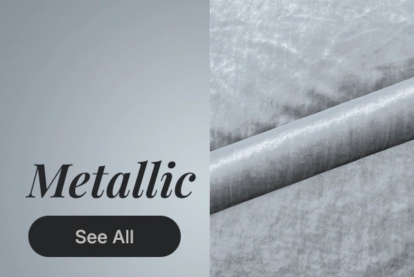 Metallic Upholstery Fabric