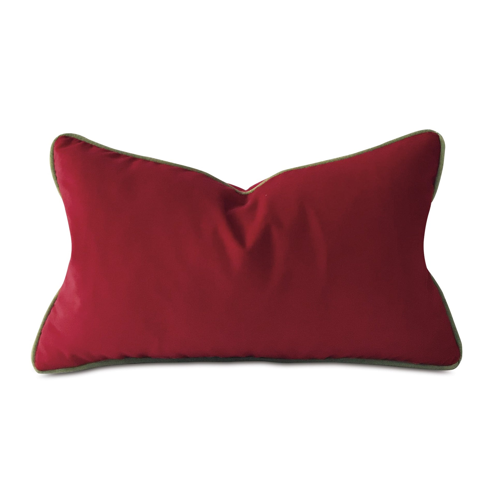 Red and Green Holiday Velvet Lumbar Pillow Cover 13x22 – Plankroad