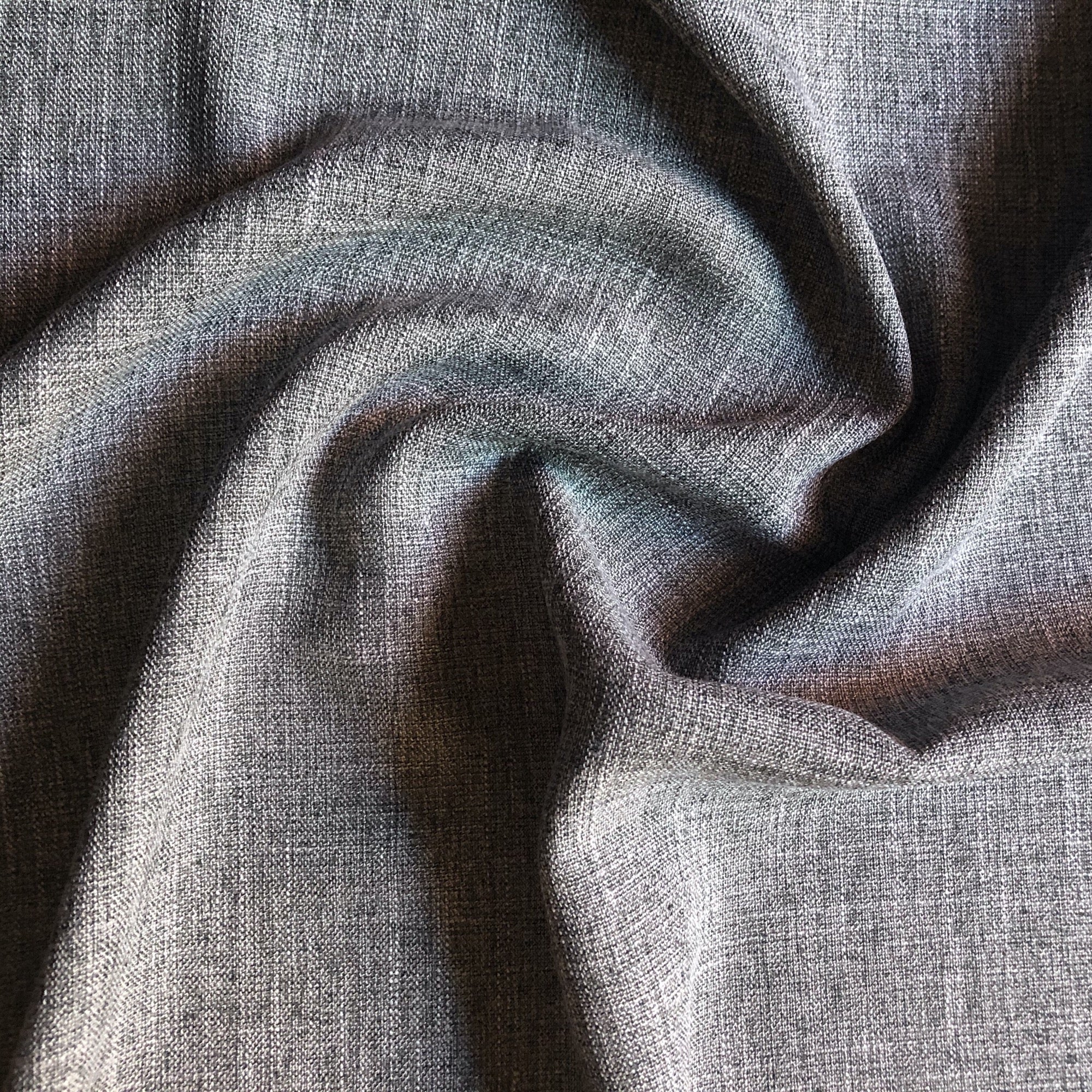 Gray Menswear Light Semi-Sheer Linen Upholstery Fabric 54" – Plankroad Home Decor