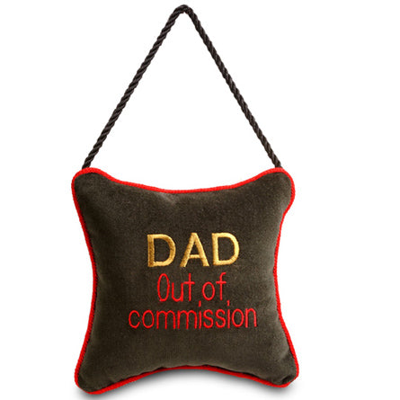 Dad out of commission