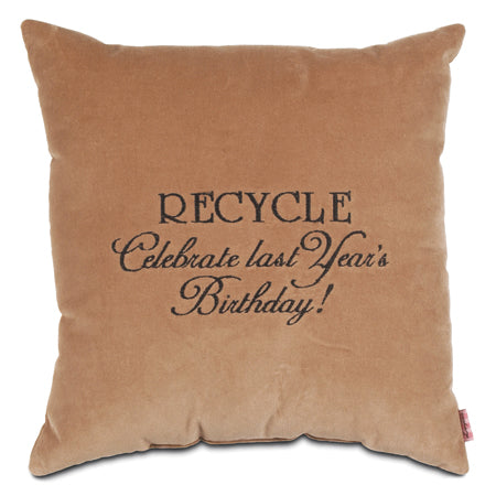 Recycle Celebrate last year's birthday!