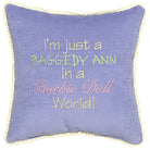 I'm just a Raggedy Ann in a Barbie doll world!