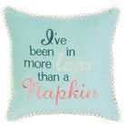 I've been in more laps than a napkin